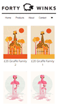 Mobile Screenshot of fortywinks.com